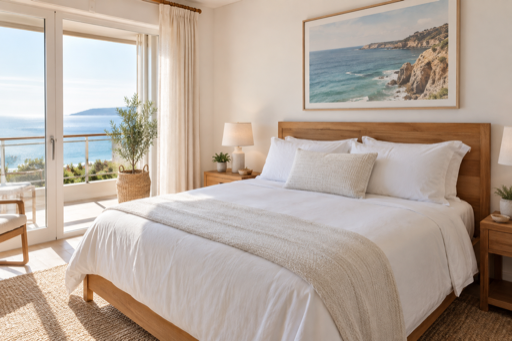 Seaside Apartment bedroom